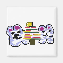 Imán Navidades de osos polares