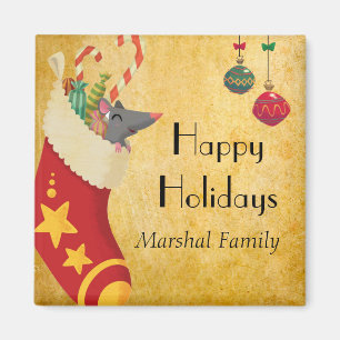 Imán Navidades de pie