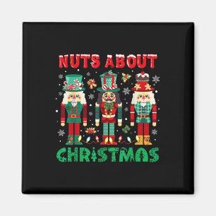 Imán Navidades de Retro Groovy se burlan de los Navidad