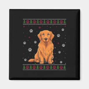 Imán Navidades de Rottweiler Sweater Xmas Mascota Anima