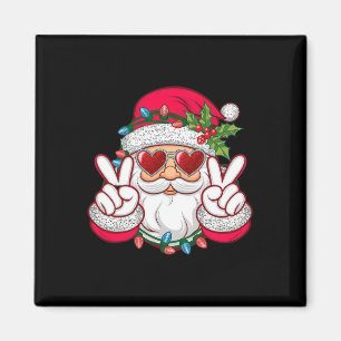 Imán Navidades de Santa Face Retro Sungles