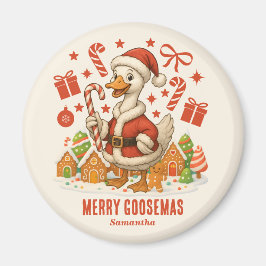 Imán Navidades de Santa Goose Fridge
