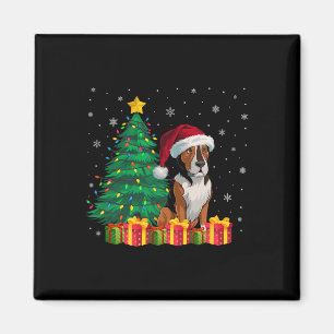 Imán Navidades de Santa Hat brillan por su vida
