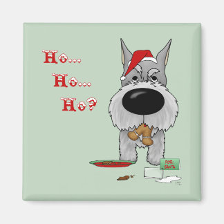 Imán Navidades de Schnauzer