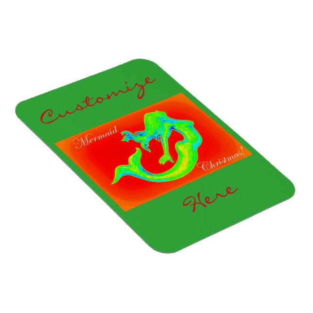 Imán navidades de sirenas (Lado Derecho)