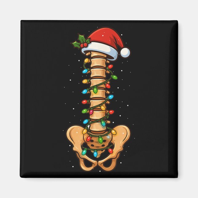 Imán Navidades de Snal Cord Neurologist Sne Médico Men  (Frente)