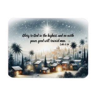 Imán Navidades de Star Over Stillness