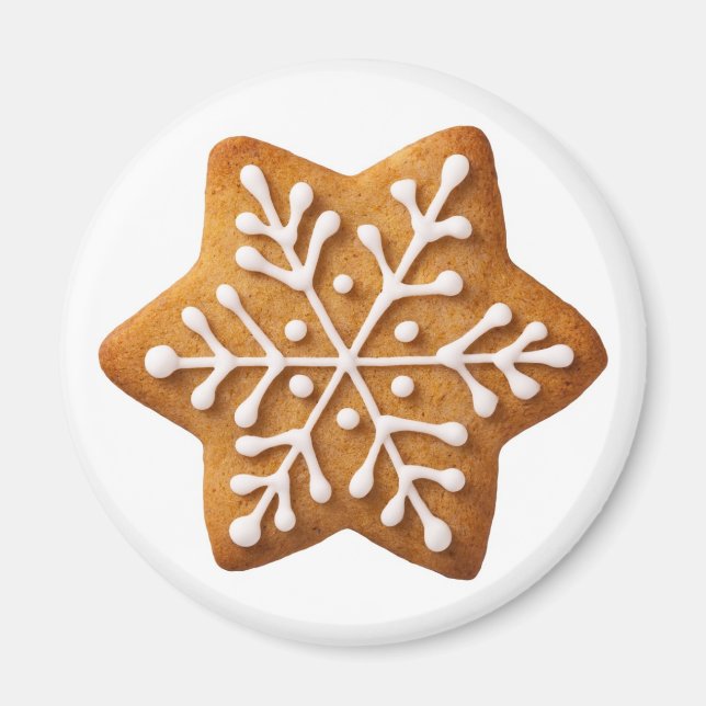 Imán Navidades de Star Shape Gingerbread (Frente)