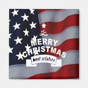 Imán Navidades de Star-Spangled: Celebrando la temporad