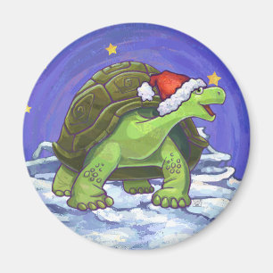 Imán Navidades de Starry Night Tortoise