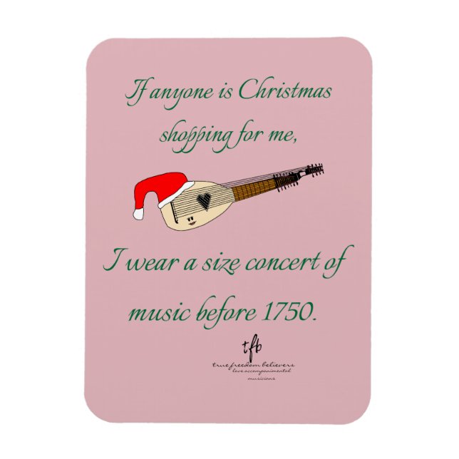 Imán NAVIDADES de TIff de Theorbo (Vertical)