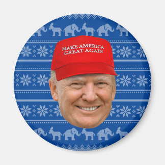 Imán NAVIDADES de TRUMP MAGA