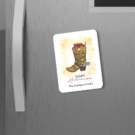 Imán Navidades de vacaciones de Howad alumbran el arran