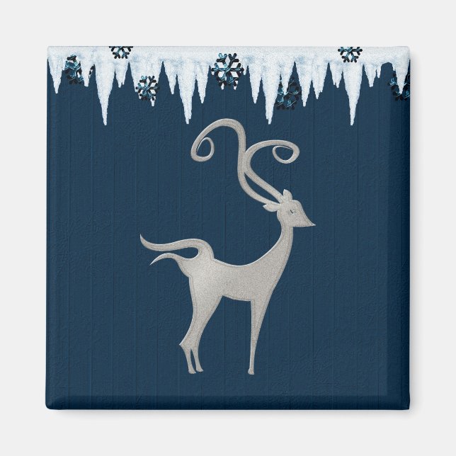 Imán Navidades Deer Magnet (Frente)