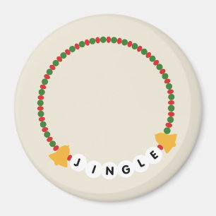 Imán Navidades del brazalete Jingle Bells