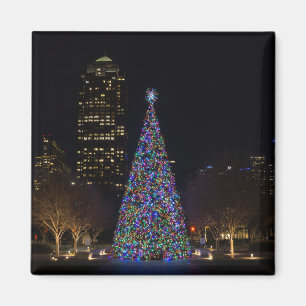 Imán Navidades Del Centro De Dallas