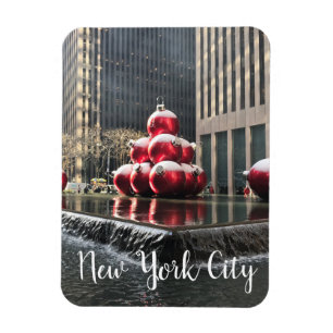 Imán Navidades del Centro Rockefeller de la ciudad de N