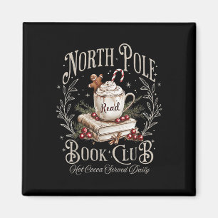 Imán Navidades del Club de Libros del Polo Norte libros