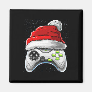 Imán Navidades del controlador de juegos Santa Hat Game