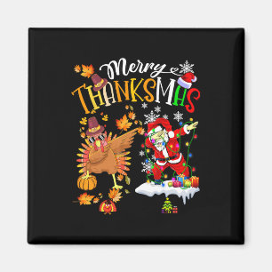 Imán Navidades del Día de Acción de Gracias de Merry Th