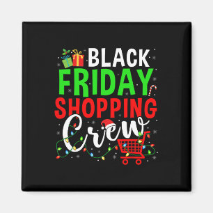 Imán Navidades del equipo de compras del viernes ilumin