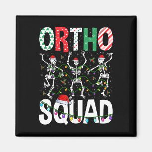 Imán Navidades del Escuadrón Ortográfico Enfermera Orto
