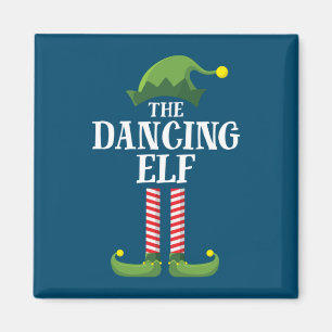 Imán Navidades del grupo familiar Elf Mateo Dancing Fie