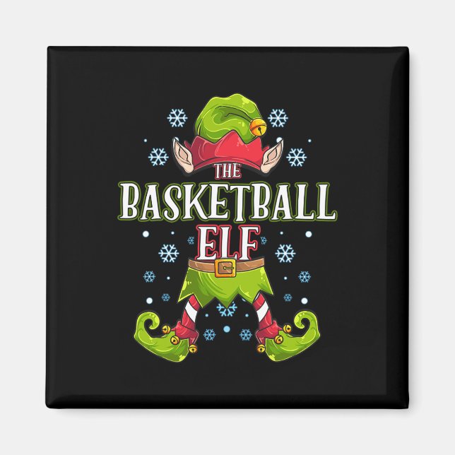 Imán Navidades del grupo familiar Elf Mateo de Balonces (Frente)