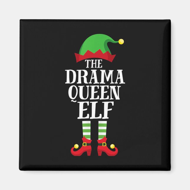 Imán Navidades del grupo familiar "Queen Elf" de Drama (Frente)