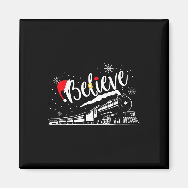 Imán Navidades del Polo Norte expresan Navidad en el ex (Frente)