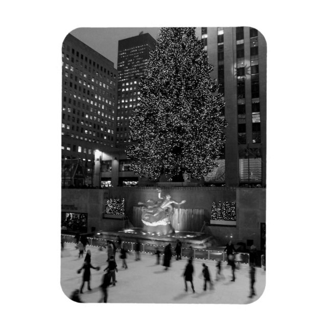 Imán Navidades del Rockefeller Center - NYC (Vertical)