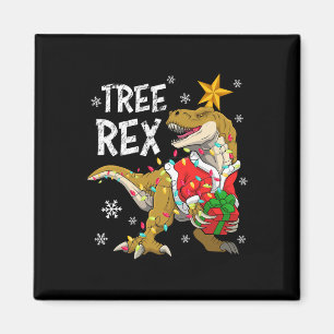 Imán Navidades Dinosaurios Árbol Rex Pajamas Hombres Ni