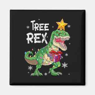 Imán Navidades Dinosaurios Árbol Rex Pajamas Hombres Ni