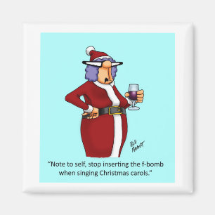 Imán Navidades divertidos