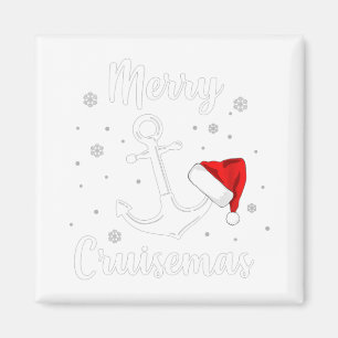 Imán Navidades divertidos en cruceros feriados