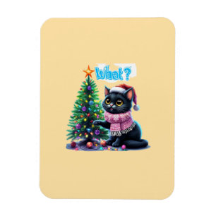 Imán Navidades divertidos gatitos ¿qué pasa con el Pega