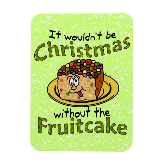 Imán Navidades divertidos Personalizado Fruitakes (Vertical)