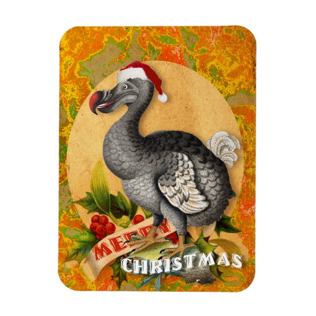 Imán Navidades Dodo Bird (Vertical)