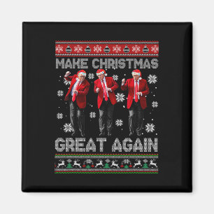 Imán Navidades Donald Trump presidente 2024