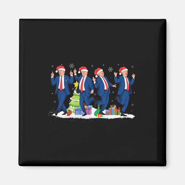 Imán Navidades Donald Trump presidente 2024 (Frente)