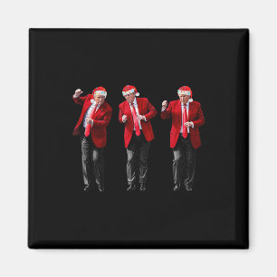 Imán Navidades Donald Trump presidente 2024 bailando