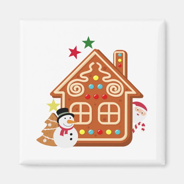 Imán Navidades dulces (Frente)