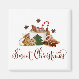 Imán Navidades dulces Frappuccino Cookie Cinnamon Art