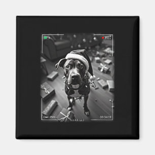 Imán Navidades El Estadounidense Staffordshire Terrier 