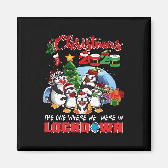 Imán Navidades El Que Estábamos En El Pingüi De Bloqueo (Frente)