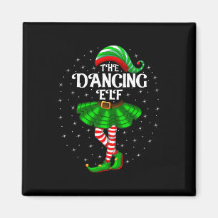 Imán Navidades Elf bailarinas Familia Matando Chicas