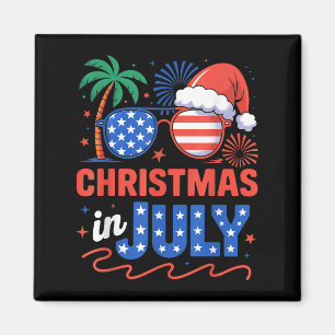 Imán Navidades En Julio Summer Beach Hawaii Santa Usa F