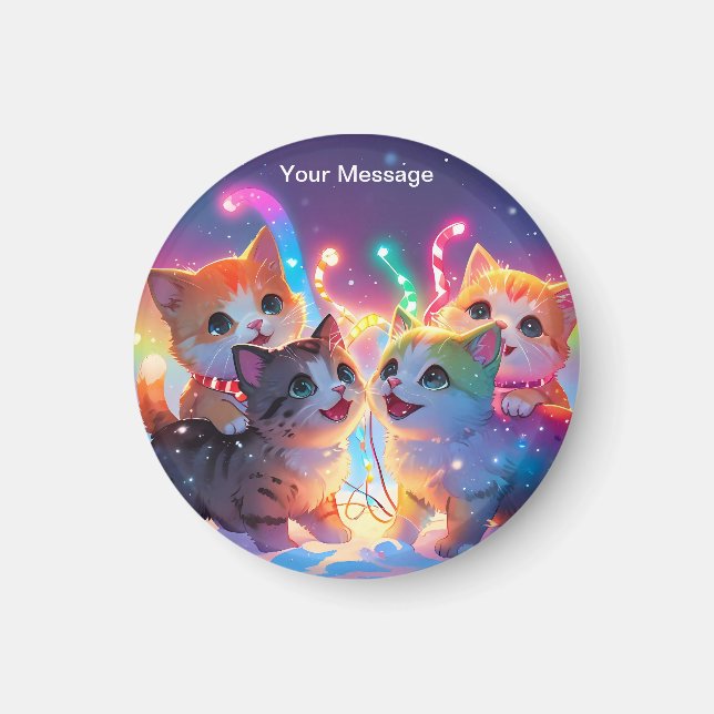 Imán Navidades encantados (Frente)