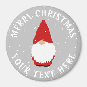 Imán Navidades escandinavos gnome personalizado frigor