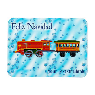 Imán Navidades Express - Feliz Navidad